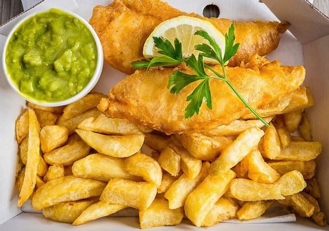 Churchill fish and chips