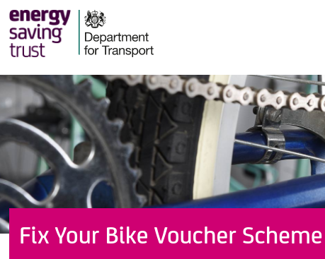 Fix Your Bike Voucher Scheme poster