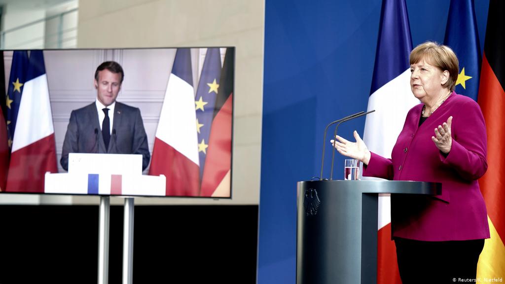 Merkel and Macron announce 500bn rescue package